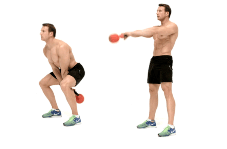 Kettlebell Mahi para queima de gordura eficaz